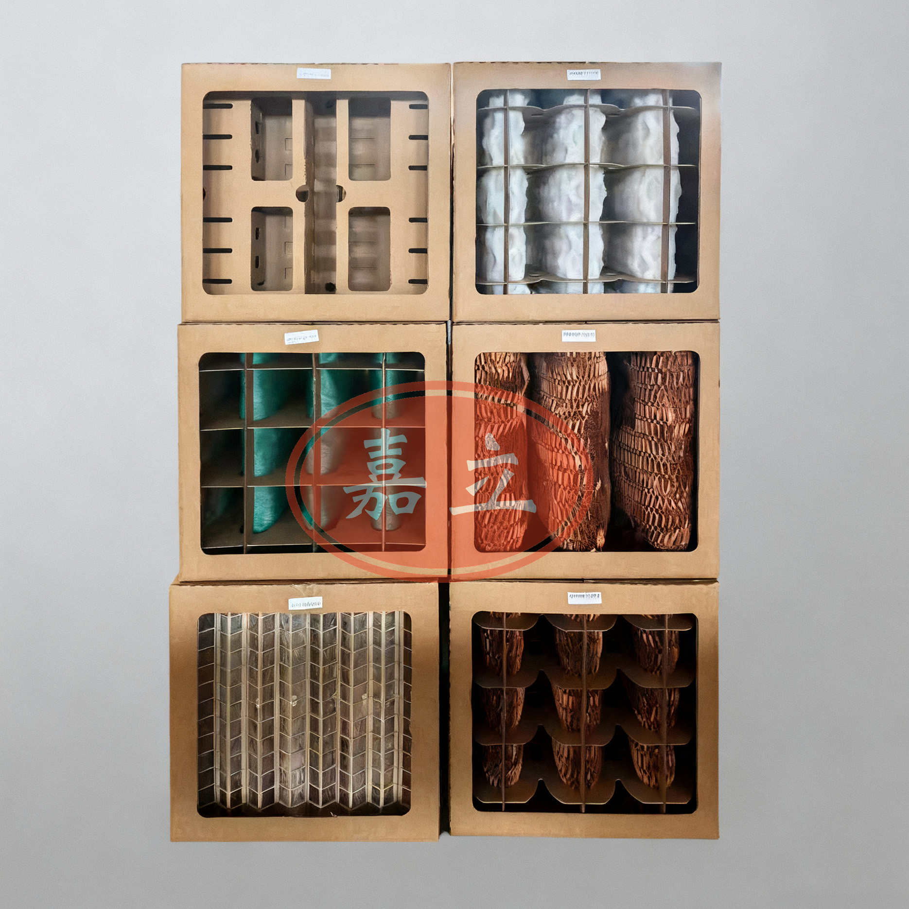 和平纸盒式漆雾过滤纸箱